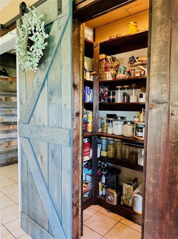 view of pantry