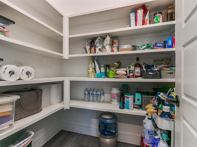 view of pantry