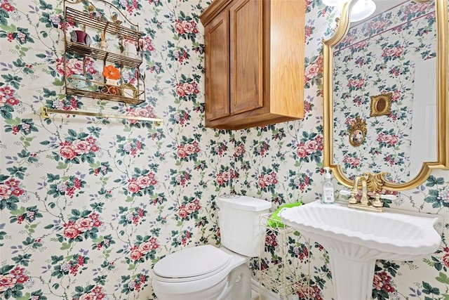 bathroom with toilet