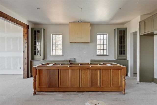 kitchen featuring a wealth of natural light