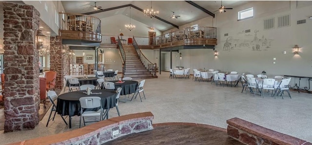 view of community lobby