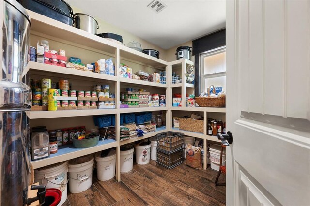 view of pantry