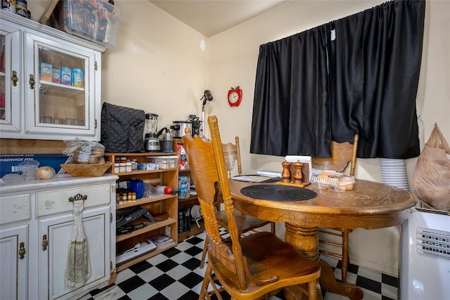 view of dining room