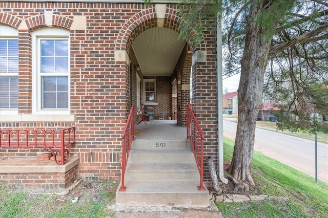 view of entrance to property