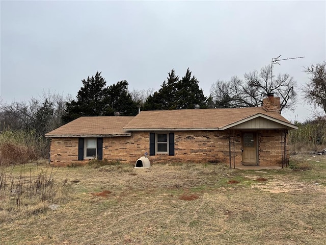 view of ranch-style house