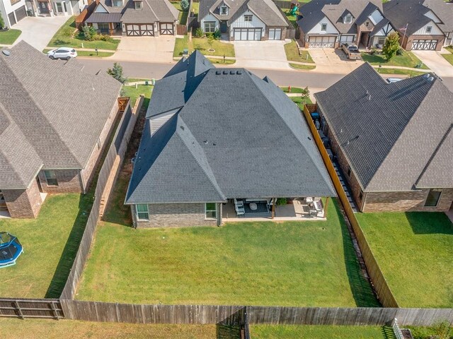 8216 Crew Ln, Edmond, OK 73034 - aerial view of residential area