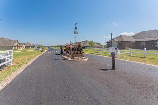 view of road