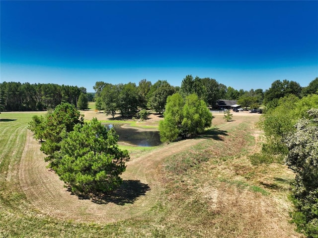 exterior space with a rural view