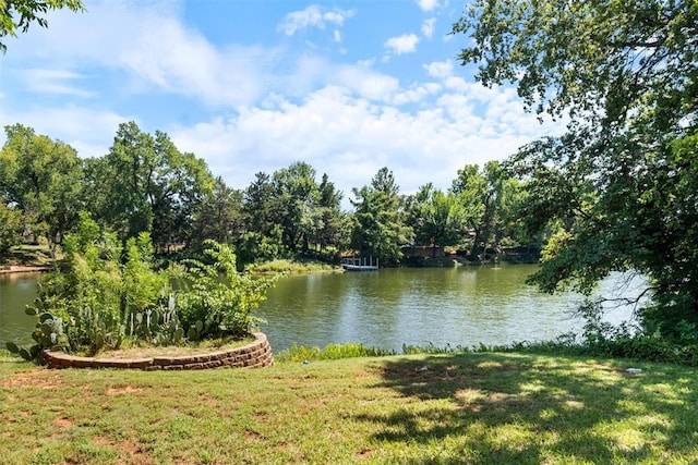 property view of water