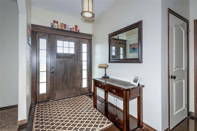 foyer with a wealth of natural light