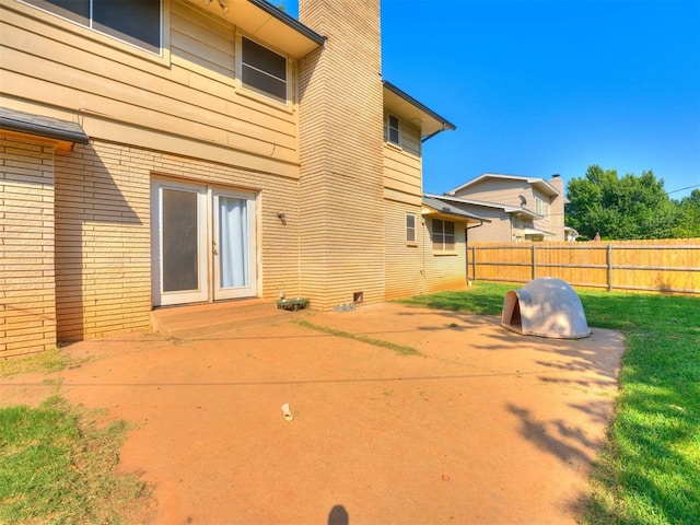 back of house featuring a patio