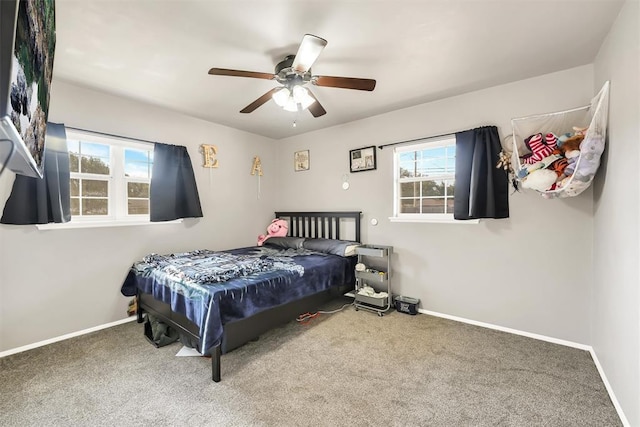 208 S Mockingbird Dr, Altus, OK 73521 - bedroom with carpet and baseboards