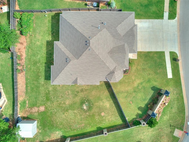 1301 Atalon Dr, Moore, OK 73160 - view from above of property