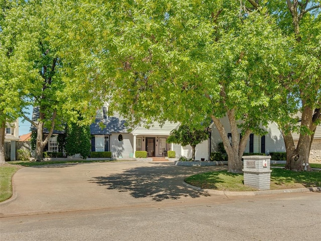 view of obstructed view of property