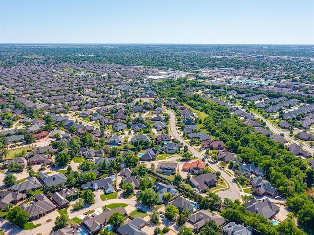 drone / aerial view