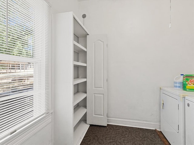 laundry room with washer and clothes dryer