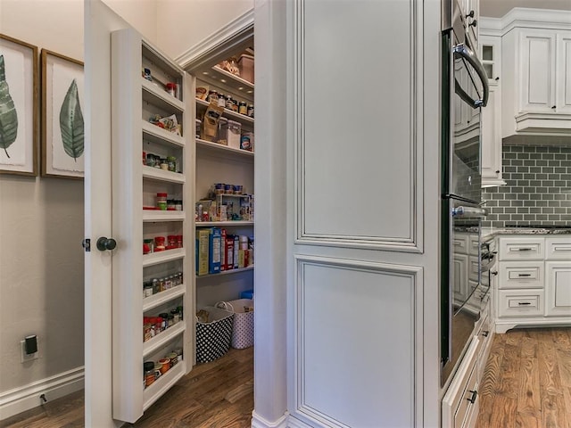 view of pantry