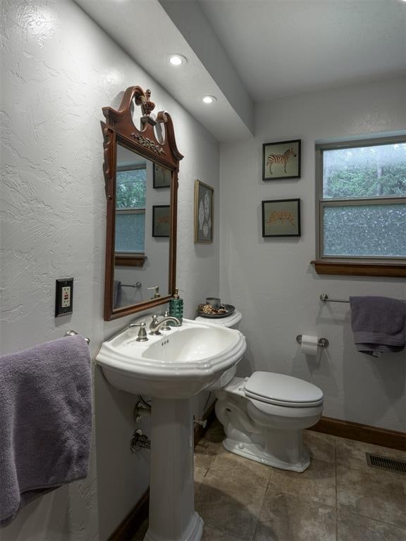 bathroom with toilet