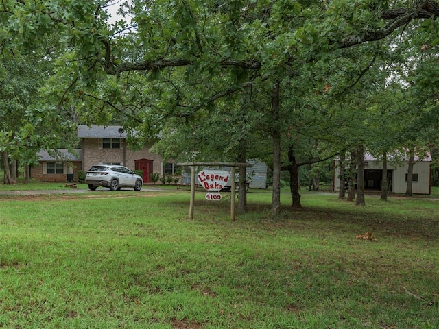 view of yard