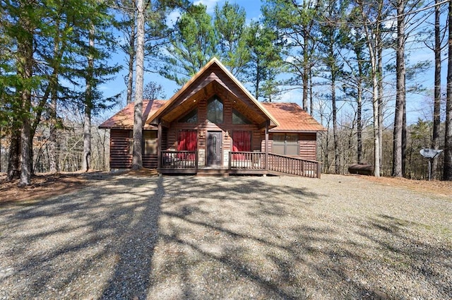 view of cabin