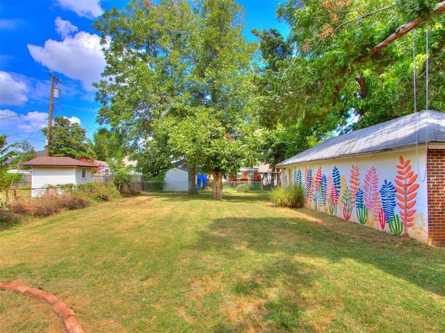 2045 NW 21st St, Oklahoma City, OK 73106 - view of yard