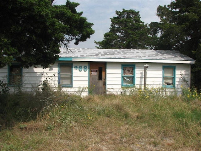 view of ranch-style home