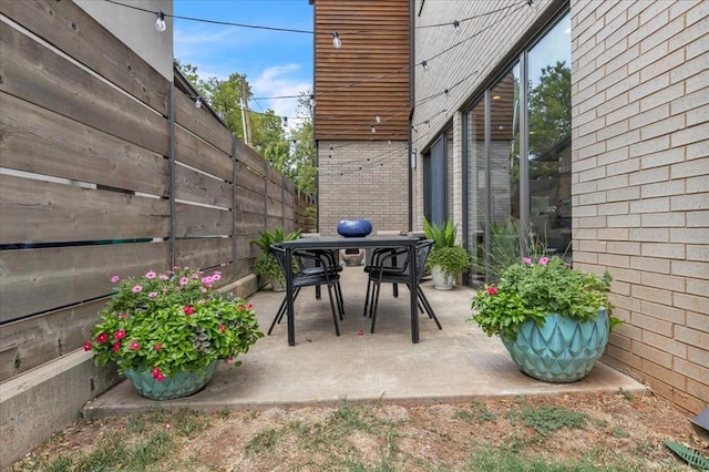 view of patio