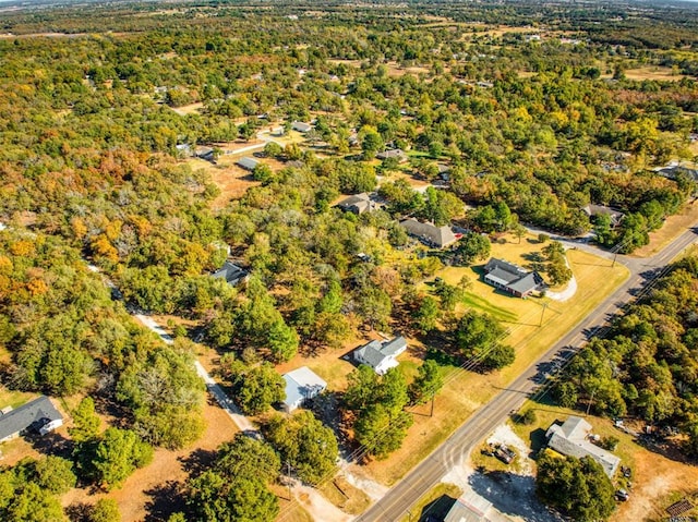 33322 Hardesty Rd, Shawnee, OK 74801 - bird's eye view of a forest