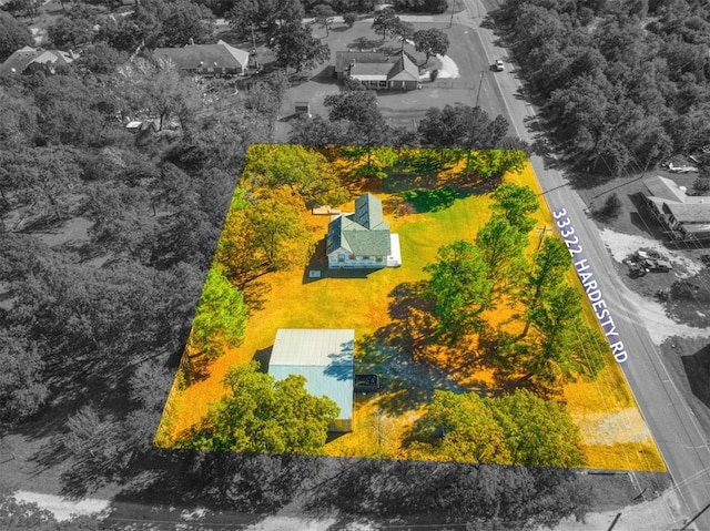 33322 Hardesty Rd, Shawnee, OK 74801 - view from above of property