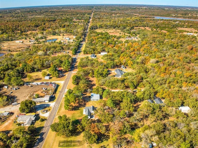 33322 Hardesty Rd, Shawnee, OK 74801 - view of property location featuring a forest and a nearby body of water