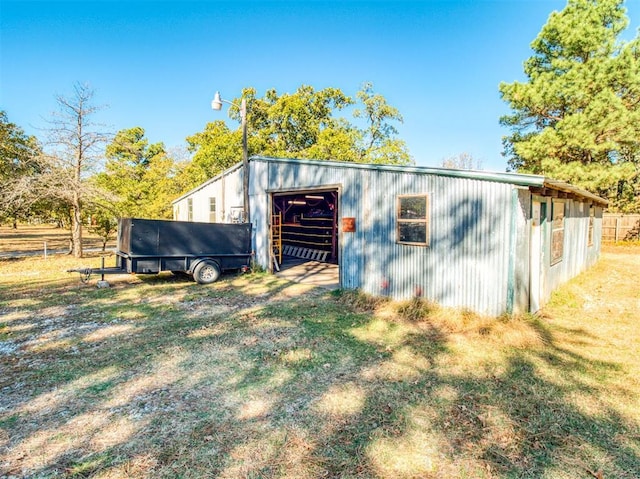 33322 Hardesty Rd, Shawnee, OK 74801 - view of pole building