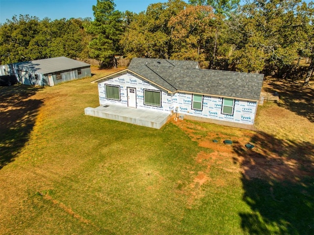 33322 Hardesty Rd, Shawnee, OK 74801 - view of front of property with a front yard