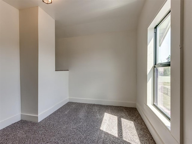 spare room with carpet flooring