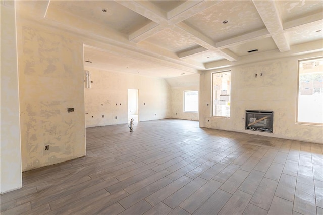 view of unfurnished living room