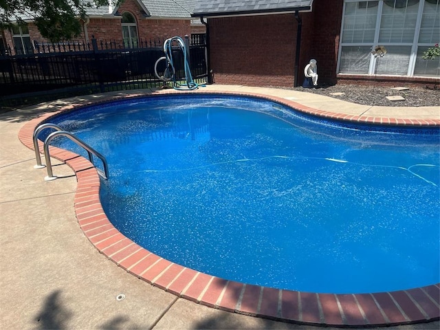 view of pool