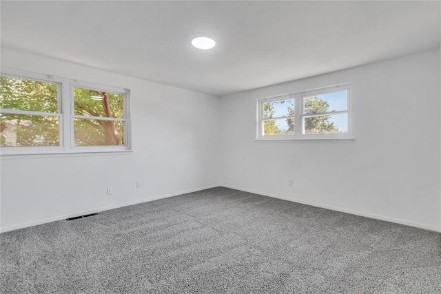 spare room with carpet flooring