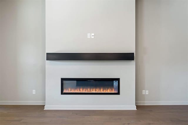 room details featuring wood-type flooring