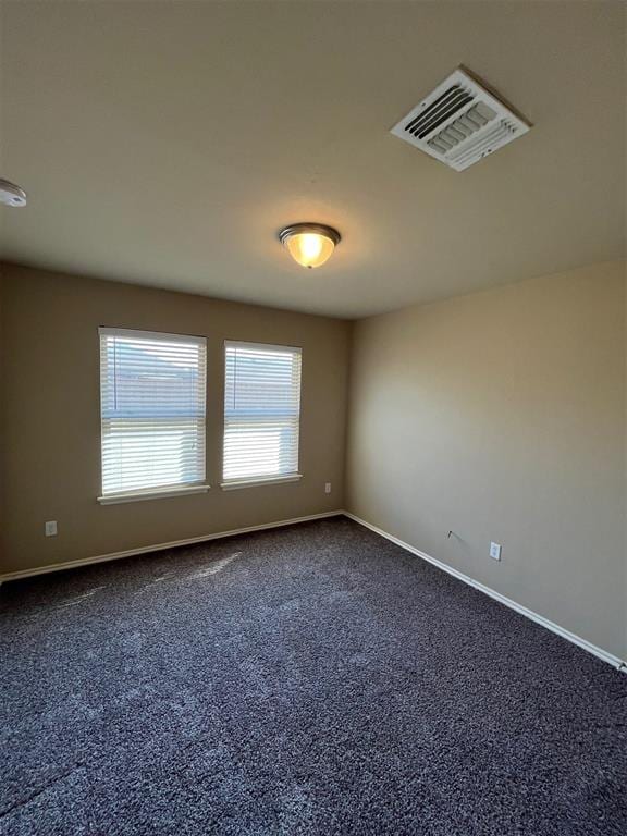 spare room featuring carpet flooring