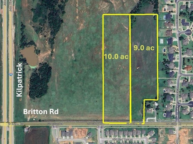 W Britton Rd, Yukon OK, 73099 land for sale