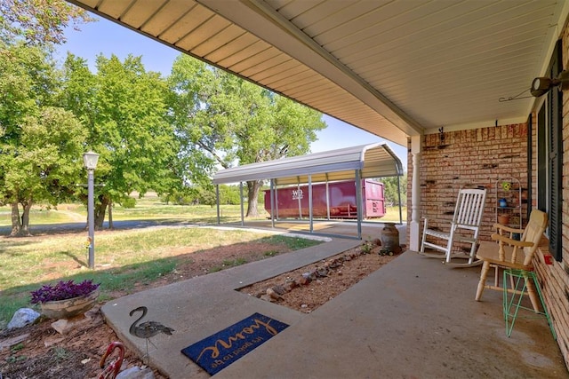 view of patio / terrace