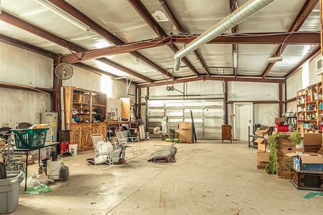 12600 SW 58th St, Mustang, OK 73064 - garage featuring water heater