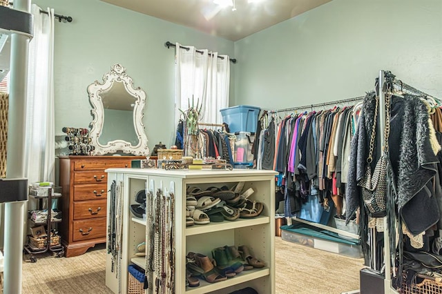 12600 SW 58th St, Mustang, OK 73064 - spacious closet with carpet