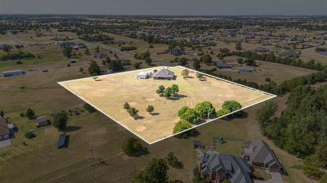 12600 SW 58th St, Mustang, OK 73064 - bird's eye view