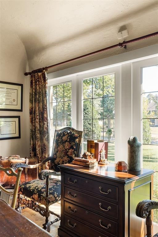 view of sitting room