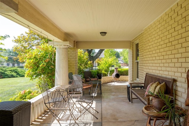 view of patio / terrace