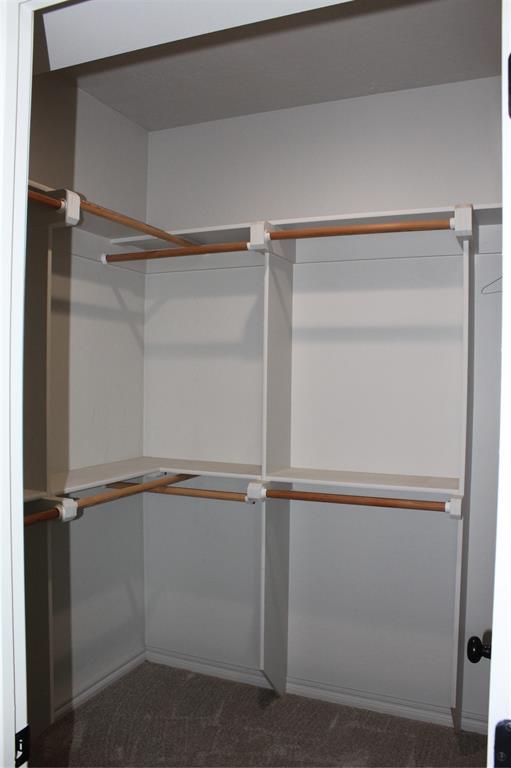 41208 Hazel Dell Rd, Shawnee, OK 74804 - spacious closet with carpet floors
