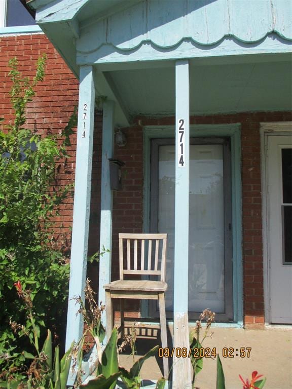 view of entrance to property