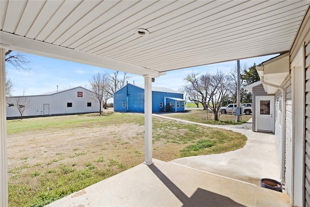 24484 E 990th Rd, Weatherford, OK 73096 - view of yard