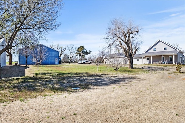 24484 E 990th Rd, Weatherford, OK 73096 - view of yard
