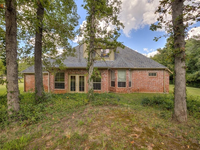 view of rear view of house